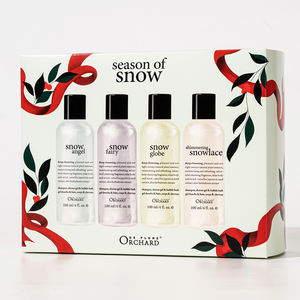 ORCHARD DE FLORE Produit de spa de luxe d'usine vente en gros OEM coffrets cadeaux pour le corps avec gel douche et <span class=keywords><strong>bain</strong></span> - Product Image 6