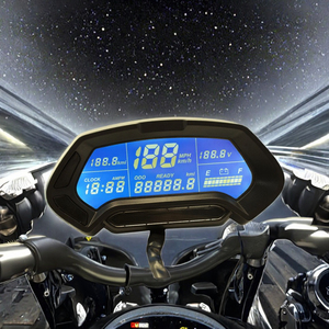 Compteur de vitesse numérique universel programmable Siaecosys CT-22 avec écran LCD, 48V 72V 120V, nouveau matériau plastique, moto électrique - Product Image 3