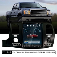 Radio para Auto con Pantalla Tesla de 12.1 Pulgadas y Sistema Android para Chevrolet Silverado/GMC Sierra 2007-2013, Unidad Principal Multimedia con Carplay y GPS