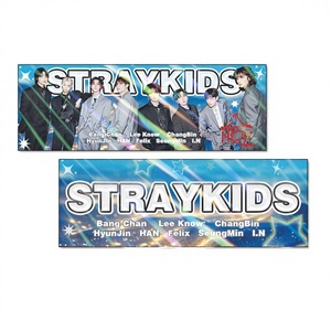 Total Link |   Pancarta Portátil de Vinilo con Impresión a Doble Cara de Kpop Stray Kids/Twice/Baby Monster, Colores Brillantes, para Apoyo de Fans - Product Image 1