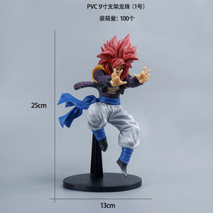 15 estilos DBZ Super Saiyan Son Goku Vegette Trunks colección juguetes figuritas estatuas PVC Anime figuras para niños - Product Image 6
