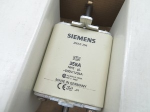 Plc 3x <strong>Nh</strong> Fuse Block 3na3254 Link <strong>Nh2</strong> 355a 500v Gl/gg for Warranty Product - Product Image 2