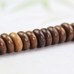 Sandalwood Loose Beads 3x8mm Round <b>Spacers</b> For Bracelet Making Handmade Wooden Bead Pads DIY Craft Accessories - Product Image 3