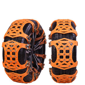 En stock – Chaînes antidérapantes en TPU pour berlines, SUV, véhicules tout-terrain, fourgonnettes – Type universel, installation facile, pneus de neige pour voitures - Product Image 5