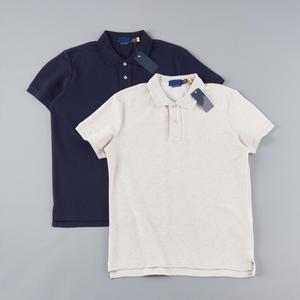 <span class=keywords><strong>Polo</strong></span> da Uomo Ralf Club Room Taglia L Blu Mélange a Righe, in Maglia Traspirante Anti-Piega con Design Ricamato Plus Laurla - Product Image 5