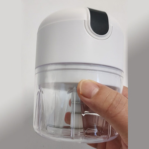 เครื่องบดกระเทียมไฟฟ้า เครื่องบดสับหัวหอม เครื่องปั่นผักไร้สาย - Product Image 4