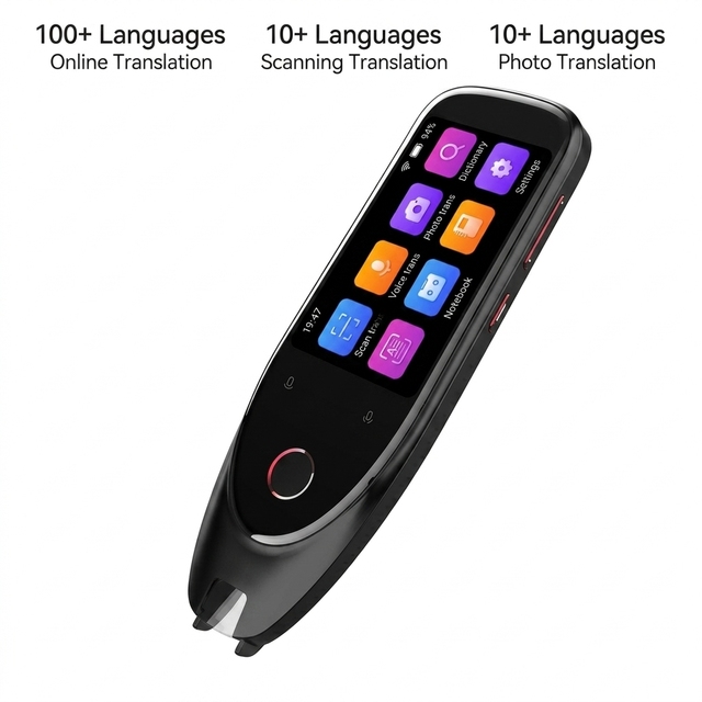 Professional S50 Smart Scanning Translator Pen 100+ Languages Online 10+ Offline Photo Translation For Students Study