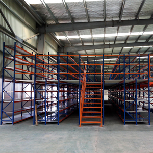 Supports de rangement Prix de gros Supports de rangement industriels robustes Système de rayonnage au sol en mezzanine Étagères de rangement en mezzanine - Product Image 3