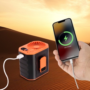 Nuevo Ventilador de Cintura para Exteriores con Iluminación, Anticaídas, Gran Capacidad, Carga de Emergencia, para Obras de Construcción y Camping - Product Image 2