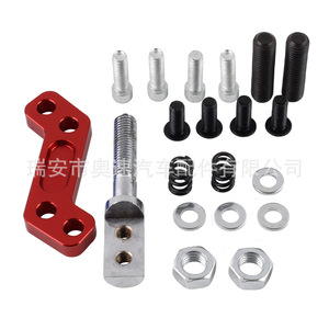 Levier de vitesses mécanique Auso-Racing réglable en alliage d'aluminium pour Ford Mustang Thunderbird T5 T45 83-04 - Product Image 3