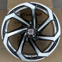 Aftermarket Set pelek roda Multi jari-jari, Set velg roda 16x8 16 inci R16 4 lubang untuk Toyota Vitz Land Cruisher Pajero E39