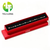 Caja de Embalaje para Relojes y Pulseras de Cartón Rígido Ecológico Personalizable de Estilo Elegante, con Laminación Mate, Grabado en Relieve y Logotipo UV
