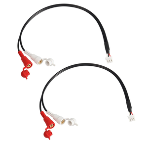 2,54 Mm 3 pines hembra <span class=keywords><strong>a</strong></span> <span class=keywords><strong>RCA</strong></span> dual con tapa de cubierta impermeable Audio mm 2. - Product Image 1