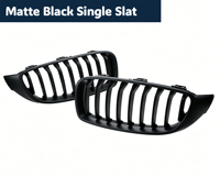 Para BMW Serie 4 F32 2013-2018 F36M3F80M4F82, Rejilla Delantera Negra Brillante/Negra Mate, Reemplazo de Rejilla Delantera, Accesorio Decorativo