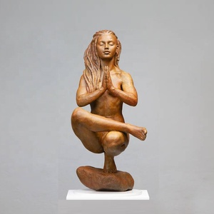 Hochwertige Nackte Frauenstatue Bronze Moderne Kunstskulptur - Product Image 1