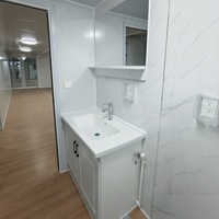 Kits de maisons préfabriquées en conteneurs extensibles à faible coût, paquet complet, écologiques, en acier, durée de vie de 25 ans