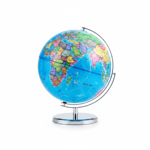 Globo Terrestre Illuminato da 13 Pollici con Luce LED e Mappa Rotante a 720 Gradi - Product Image 2