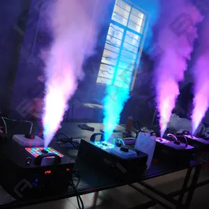 Máquina antiniebla colorida de 1500W, máquina de humo para escenario, máquina de entretenimiento