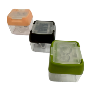 Taille-crayon ABS à 2 trous, 3,5x3,5x3,5 cm, fourni directement par l'usine, vente en gros du fabricant, taille-crayon à double trou - Product Image 5