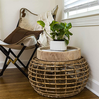Bol de service en bois de paulownia naturel sculpté à la main, design moderne, léger, pour la décoration de la maison, plateau de rangement pour fruits et en-cas