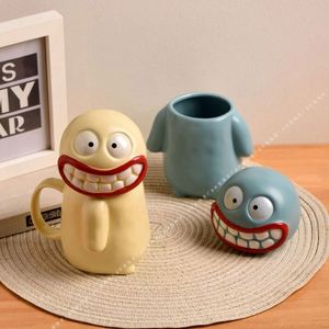 <b>Creative</b> Whimsical Ceramic Cups Birthday <b>Gifts</b> Graduation Handmade Mugs <b>Gift</b> Set - Product Image 4