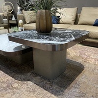 Tables basse de luxe en bois massif, meubles de salon, Design petite Table à thé