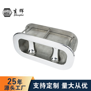 Stainless Steel Guide Roller With Guide Hole For Marine Anchor <b>Yacht</b> Hardware - Product Image 2