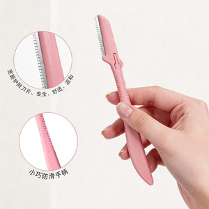 Recortador de Cejas de Acero Inoxidable Xirui con Cabezal Desmontable, Depiladora de Cejas de Precisión, Malla Protectora de Amplio Rango, Manual - Product Image 2