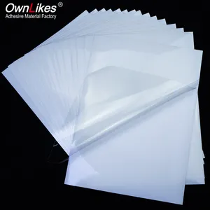 Waterproof Translucent Vinyl A4 laser Sticker Holographic Paper Printer Sheet Printable Vinyl Sticker Paper for Inkjet Printer