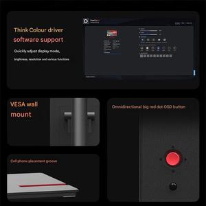ขายดีสำหรับ T27i-30 Lenovo Thinkvision หน้าจอคอมพิวเตอร์ตั้งโต๊ะขนาด27นิ้ว2K 60Hz IPS HDMI VGA DP ธุรกิจสำนักงานคอมพิวเตอร์พีซี - Product Image 6