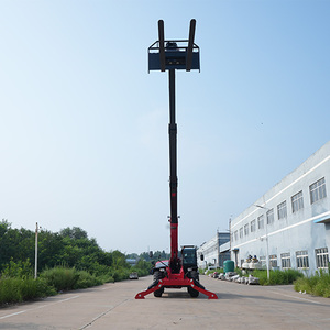 Sollevatore Telescopico per Edilizia 4,5 Tonnellate, Altezza di Sollevamento 18m, Portata 13,08m, Carrello Elevatore Idraulico con Forche per Pallet - Product Image 5