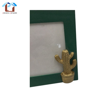 Chine fabricant <span class=keywords><strong>cactus</strong></span> décoratif MDF accueil bébé fille enfants décoration de chambre debout petit cadre photo en bois - Product Image 3