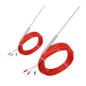 Piercing <span class=keywords><strong>Pt100</strong></span> Pt1000 Temperatuursensor <span class=keywords><strong>Wzpk</strong></span>-194 Thermische Weerstand Sonde Siliciumomhulsel Voor Voedingsmiddelenindustrie - Product Image 1