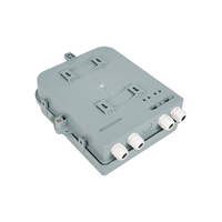 HOT ABS 2 2out 24 Fibers Mechanical Sealing Outdoor FTTH Fiber Optic Distribution Box 24 Max Capacity 24 SC Adapters Temperature