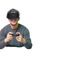 Nouvelles lunettes de réalité virtuelle 3D, casque de jeu, lentilles optiques asphériques polarisées, écran virtuel de 50 à 80 pouces, distance interpupillaire réglable
