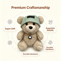 Fabricant de breloques personnalisées en peluche : porte-clés ours en peluche, cadeau pour sac à main, sac à dos, clés de voiture, pendentif décoratif