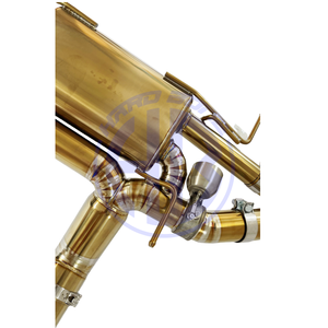 Silencieux d'échappement 4 pouces en titane pour NISSAN GTR/GT-R R34/R35 3.8T 2008-2023 Auto Car Part Catback Exhaust System With Y pipe - Product Image 2