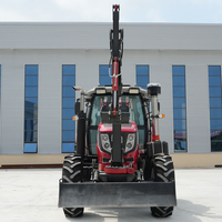 Tracteur tout-terrain de grande valeur Euro 5 CE EPA 180HP pour projets agricoles, transmission hydraulique, machine agricole pour vergers