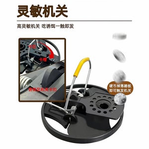 Highly Sensitive Rat Trap Alloy Plastic Automatic Bait Station Strong <b>Bite</b> Force Easy To Use For Mice Control - Product Image 4