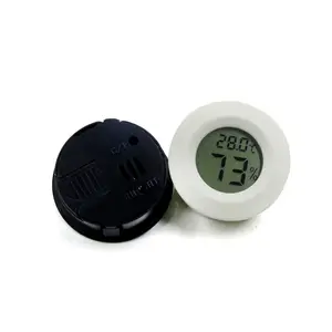Mestek-thermomètre hygromètre numérique LCD, nouveau Mini testeur/congélateur de réfrigérateur, capteur de température pratique pour l'intérieur, mesure d'humidité