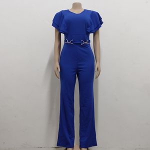 Monos con cuello en V para mujer, cintura elástica, ajustados, de manga larga, a la moda - Product Image 6