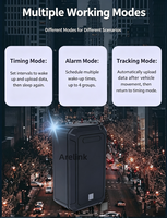 Rastreador GPS AR300 4G, Resistente al Agua, con Soporte Magnético, Batería de Larga Duración, Dispositivo de Rastreo Inalámbrico Compatible con Aplicaciones de PC/Android/iOS