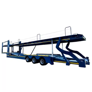 Remolque para Transporte de 5 Autos, Remolque Portacoches de 8 Unidades, Remolque de Doble Plataforma para Transporte de Autos, Semirremolque Portacoches, Venta de Fábrica - Product Image 6