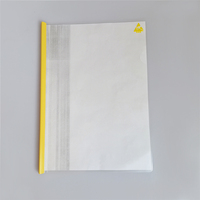 Fichier d'arc à levier antistatique ESD multicolore 0.12mm PP/PE dossier de présentation salle blanche produit de classement d'organisation de documents