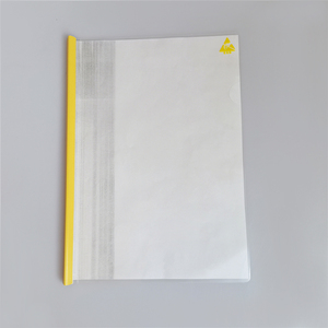 ESD chống tĩnh đòn bẩy Arch tập tin đa màu 0.12mm PP/<span class=keywords><strong>PE</strong></span> thư mục trình bày phòng sạch tài liệu tổ chức nộp hồ sơ sản phẩm - Product Image 6