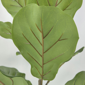 130cm Tall <strong>Artificial</strong> Fiddle Leaf <strong>Fig</strong> Tree - Lifelike Fake Indoor <strong>Plant</strong> for Home Decor, Living Room, Office &amp; Floor Greenery - Product Image 4