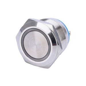 22mm 10A IP67 tự khóa 1no1nc CE <span class=keywords><strong>Push</strong></span> <span class=keywords><strong>Button</strong></span> On Off chuyển đổi không thấm nước thép không gỉ kim Loại chuyển đổi <span class=keywords><strong>push</strong></span> <span class=keywords><strong>button</strong></span> với LED - Product Image 1