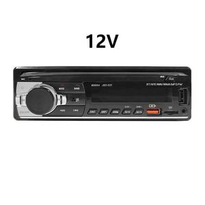 Reproductor multimedia MP3 para coche de 1 Din, universal de 12V, con Bluetooth, radio FM, entrada USB, TF y AUX, sistema estéreo universal para coche. - Product Image 1