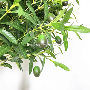 Plante verte artificielle résistante aux UV avec pot pour la décoration de jardin extérieur - Product Image 3