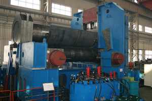 Machine à rouler les plaques industrielles W11S à trois rouleaux, plieuse hydraulique pour plaques d'acier, pour le traitement de tôles métalliques lourdes - Product Image 6
